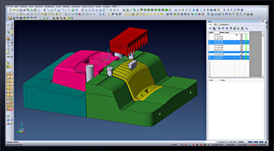 Design with FEATURE CAM erosione a filo